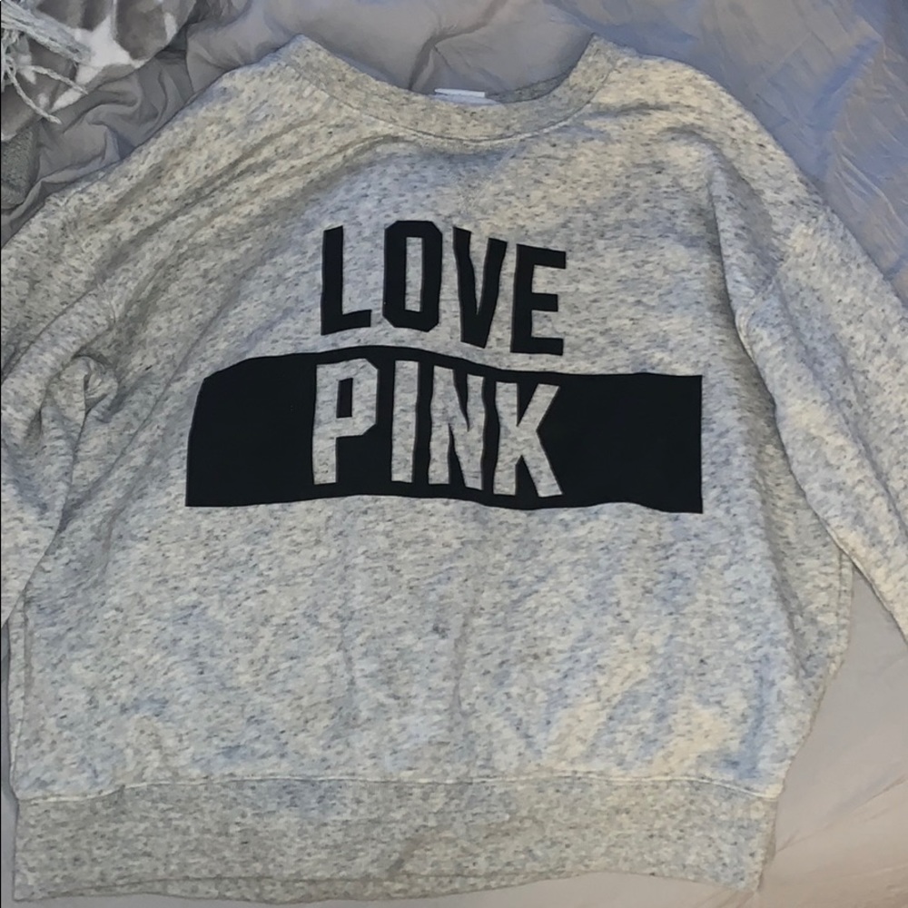 Pink sweatshirt